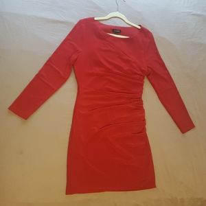 Red hot Le chateau cut out dress